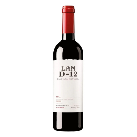 2020, D-12, Bodegas Lan Red Wine